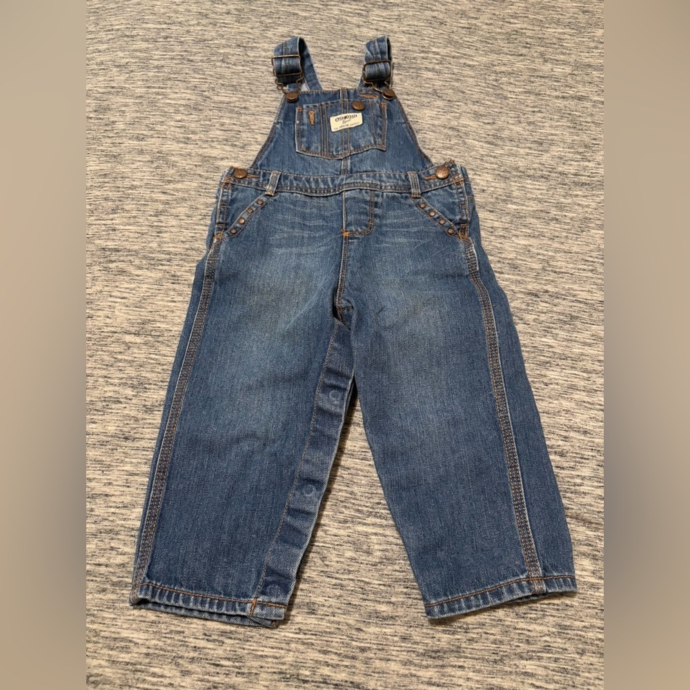 Toddler Oshkosh Denim Overalls 24m
